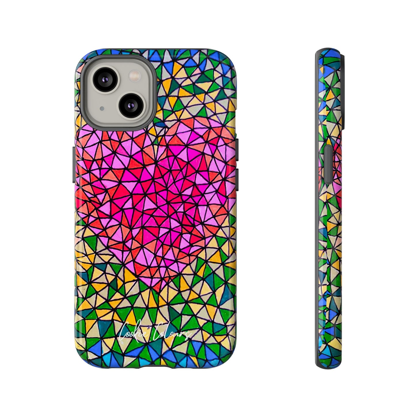 Heart On Fire | Premium Phone Case