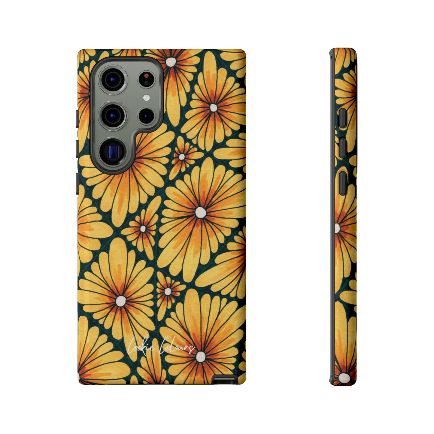 Golden Sunflowers | Premium Phone Case