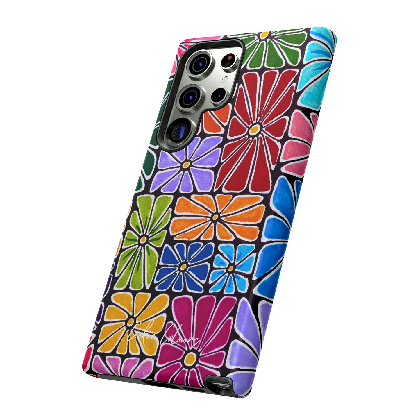 Boxed Bloom Burst | Premium Phone Case