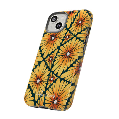 Golden Sunflowers | Premium Phone Case