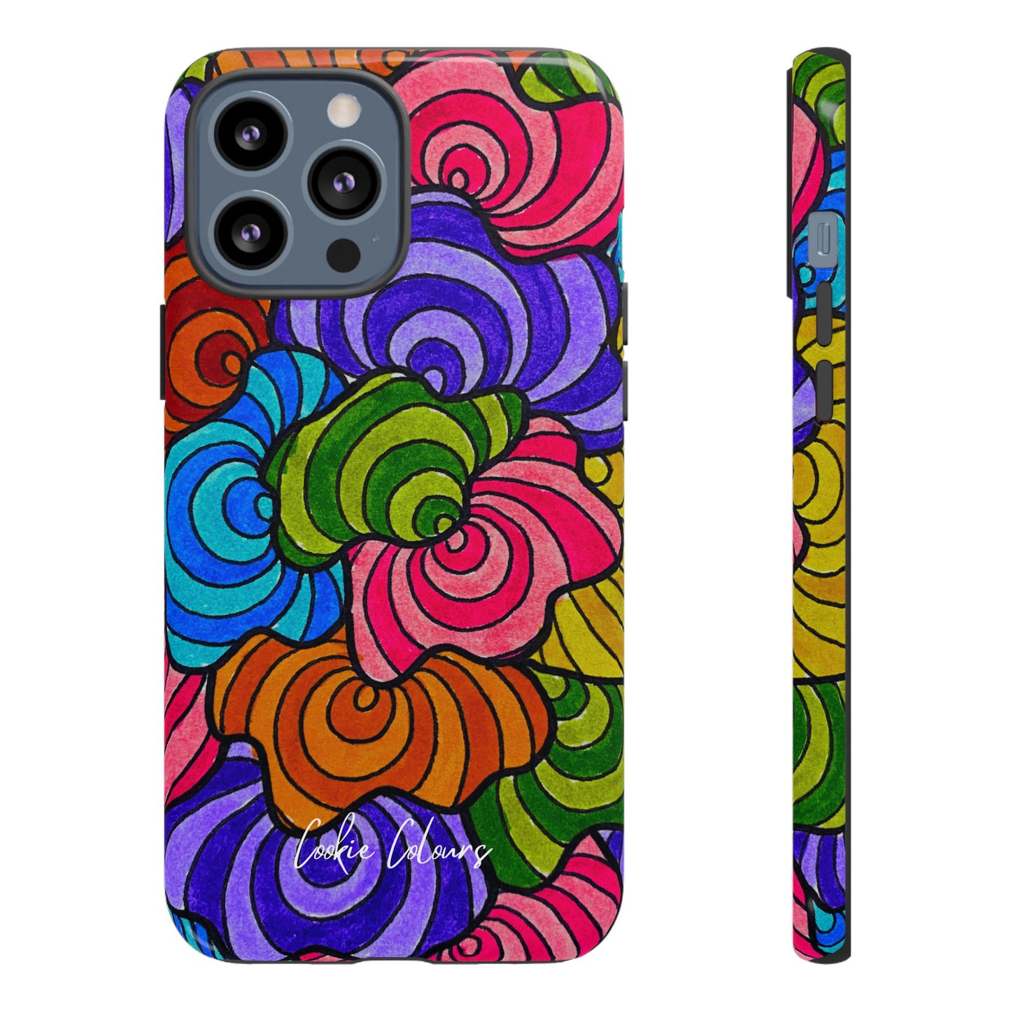 Spirals of Bloom | Premium Phone Case