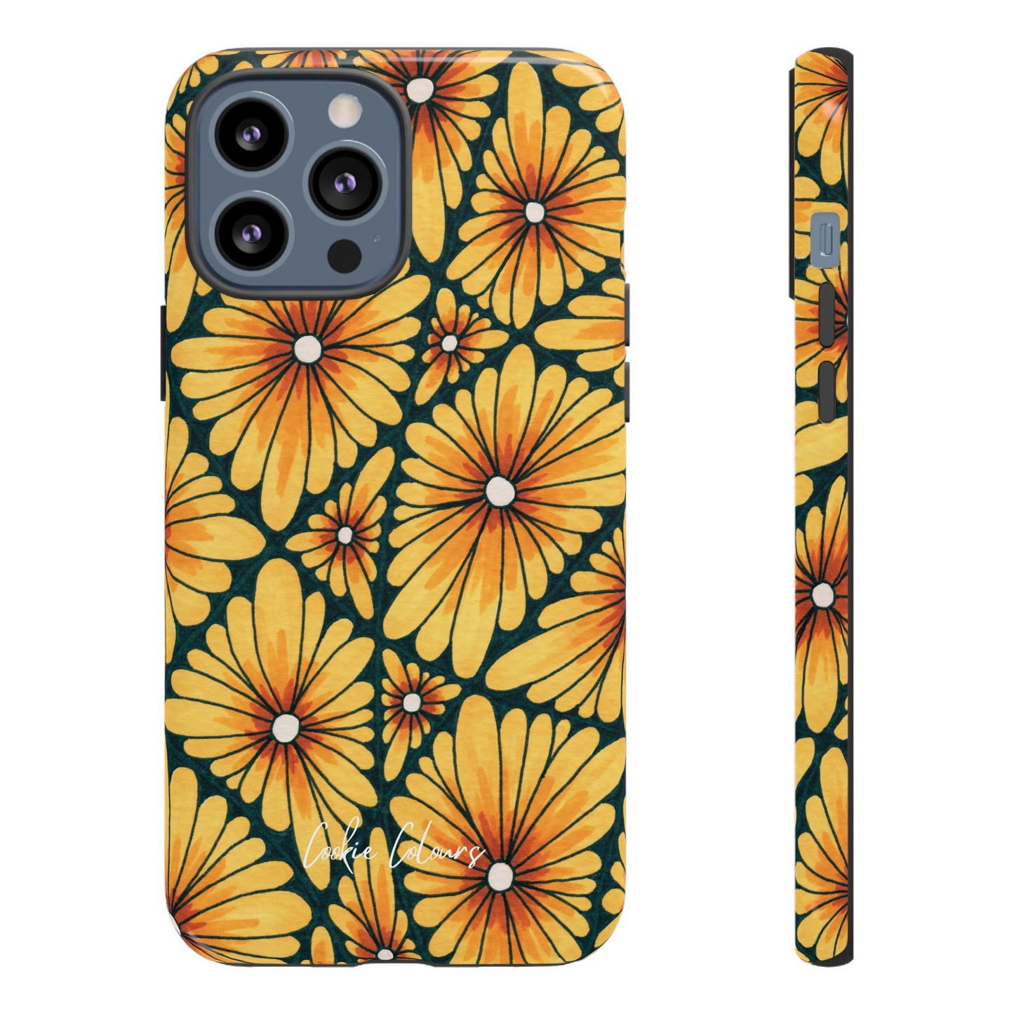 Golden Sunflowers | Premium Phone Case