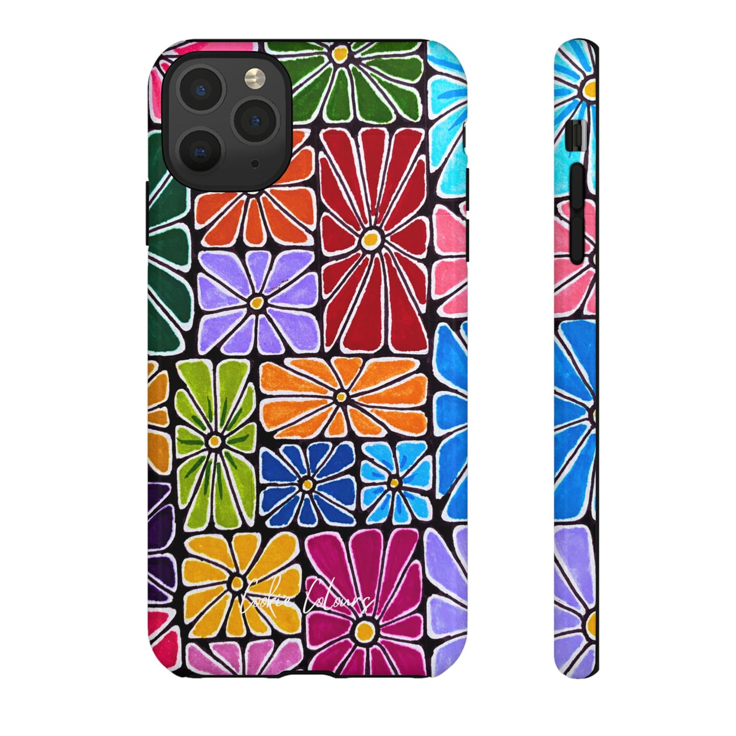 Boxed Bloom Burst | Premium Phone Case