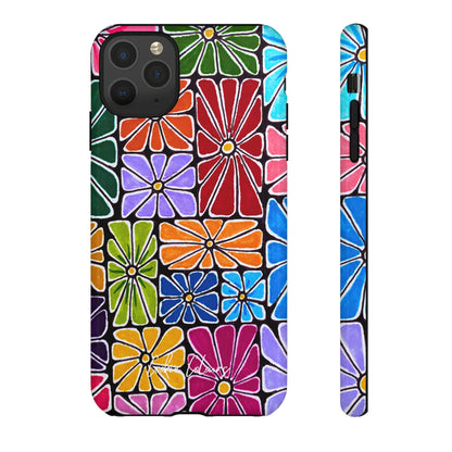 Boxed Bloom Burst | Premium Phone Case