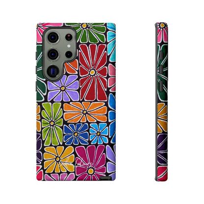 Boxed Bloom Burst | Premium Phone Case