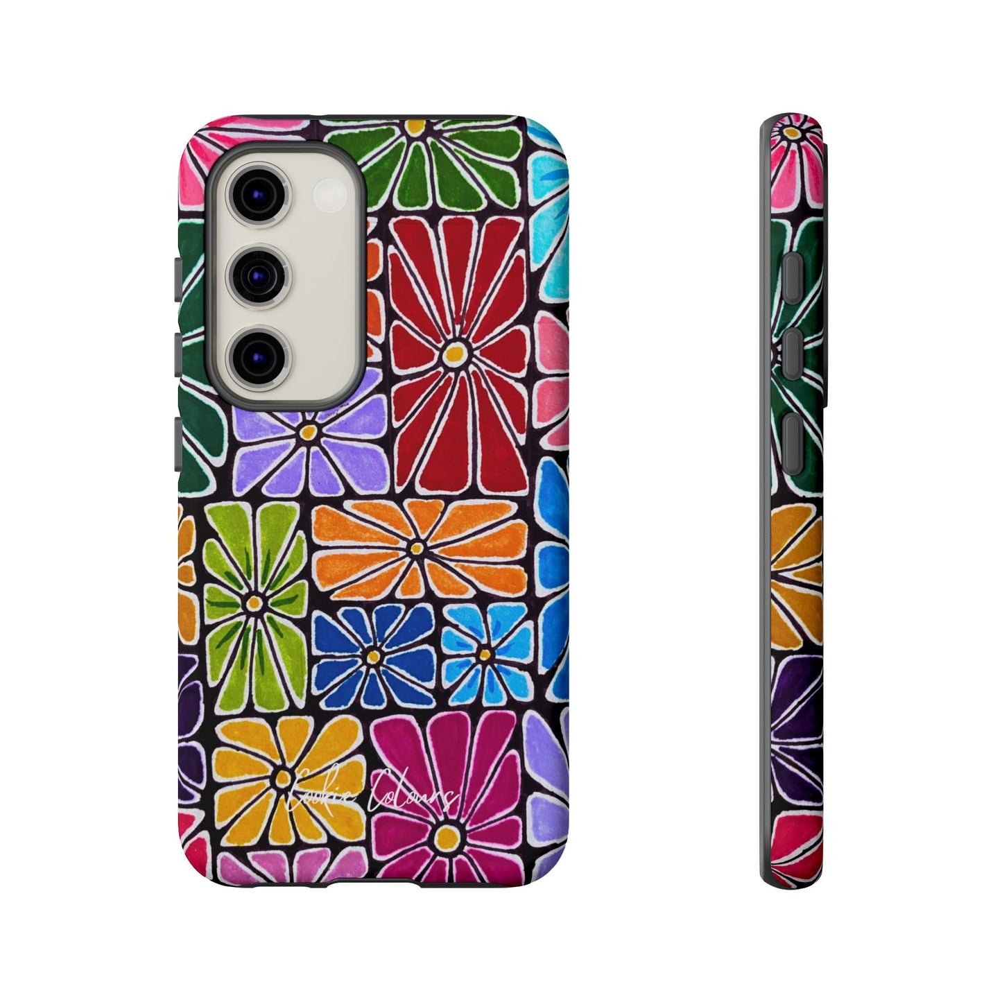 Boxed Bloom Burst | Premium Phone Case