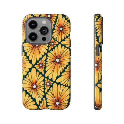 Golden Sunflowers | Premium Phone Case