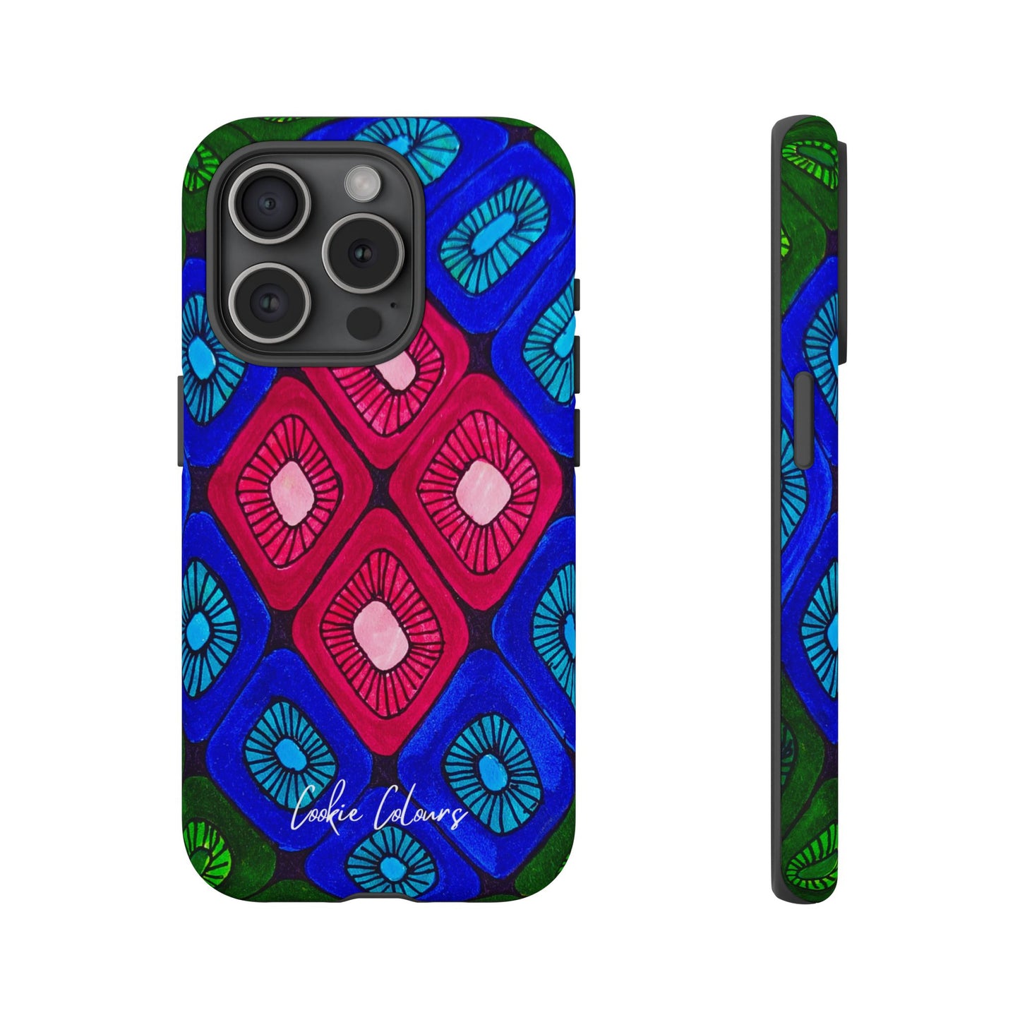 Regal Plumage Spiral | Premium Phone Case