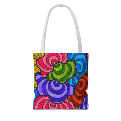 Regal Plumage Spiral | Tote Bag