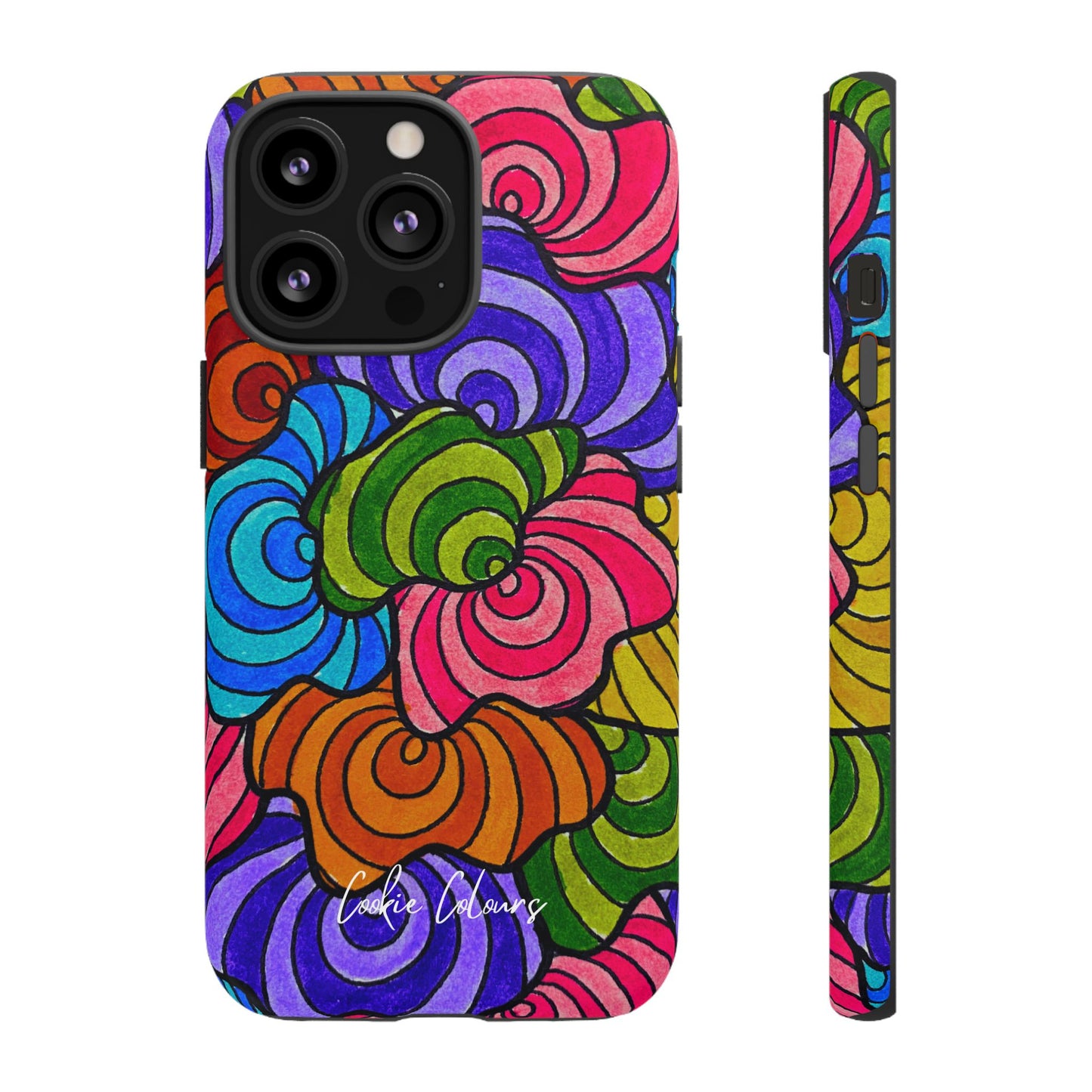 Spirals of Bloom | Premium Phone Case