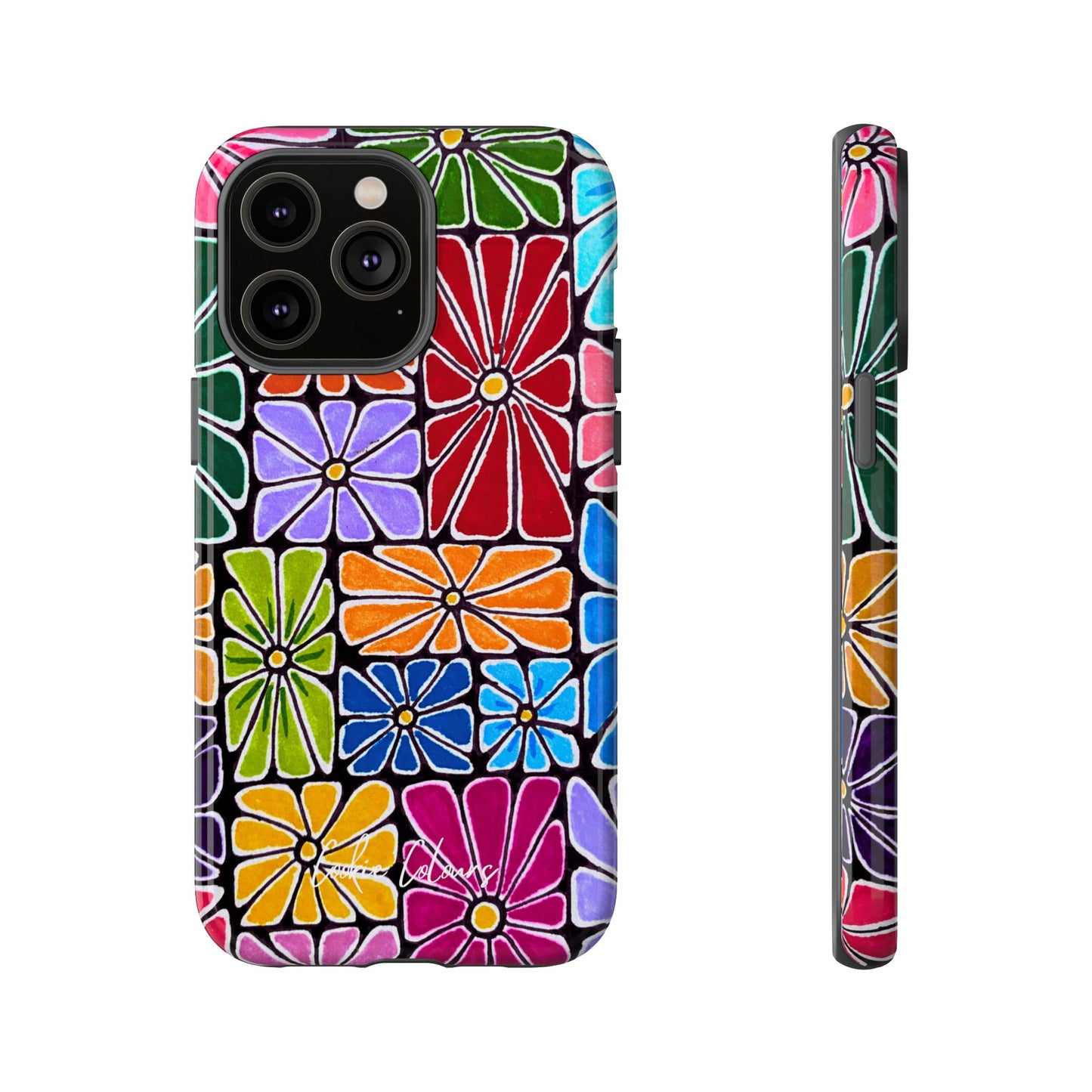 Boxed Bloom Burst | Premium Phone Case