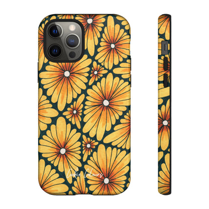 Golden Sunflowers | Premium Phone Case