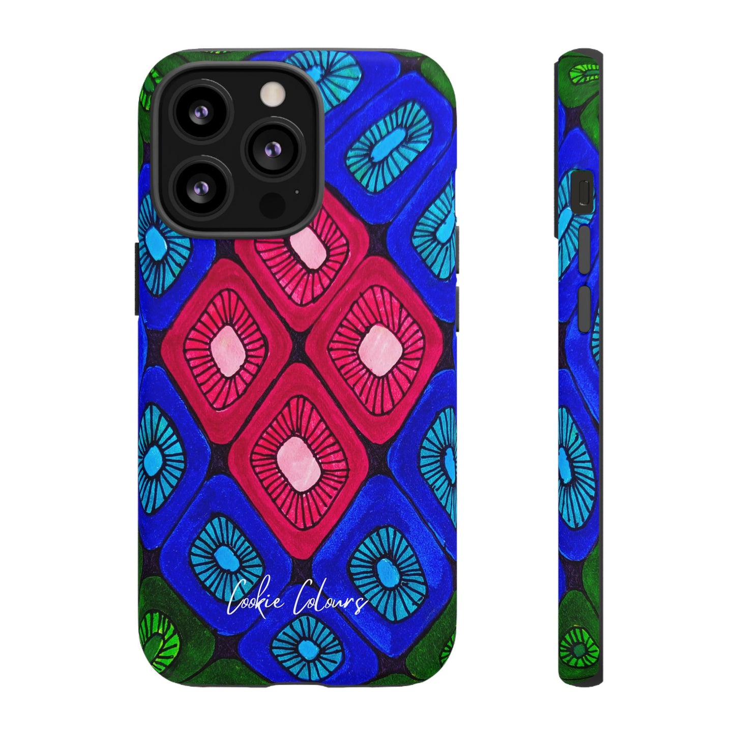 Regal Plumage Spiral | Premium Phone Case