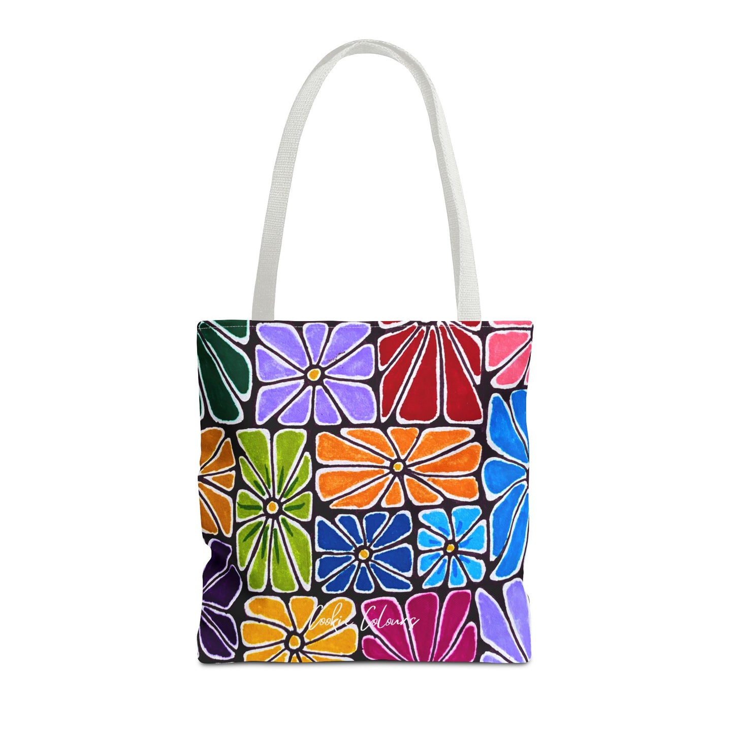 Boxed Bloom Burst | Tote Bag