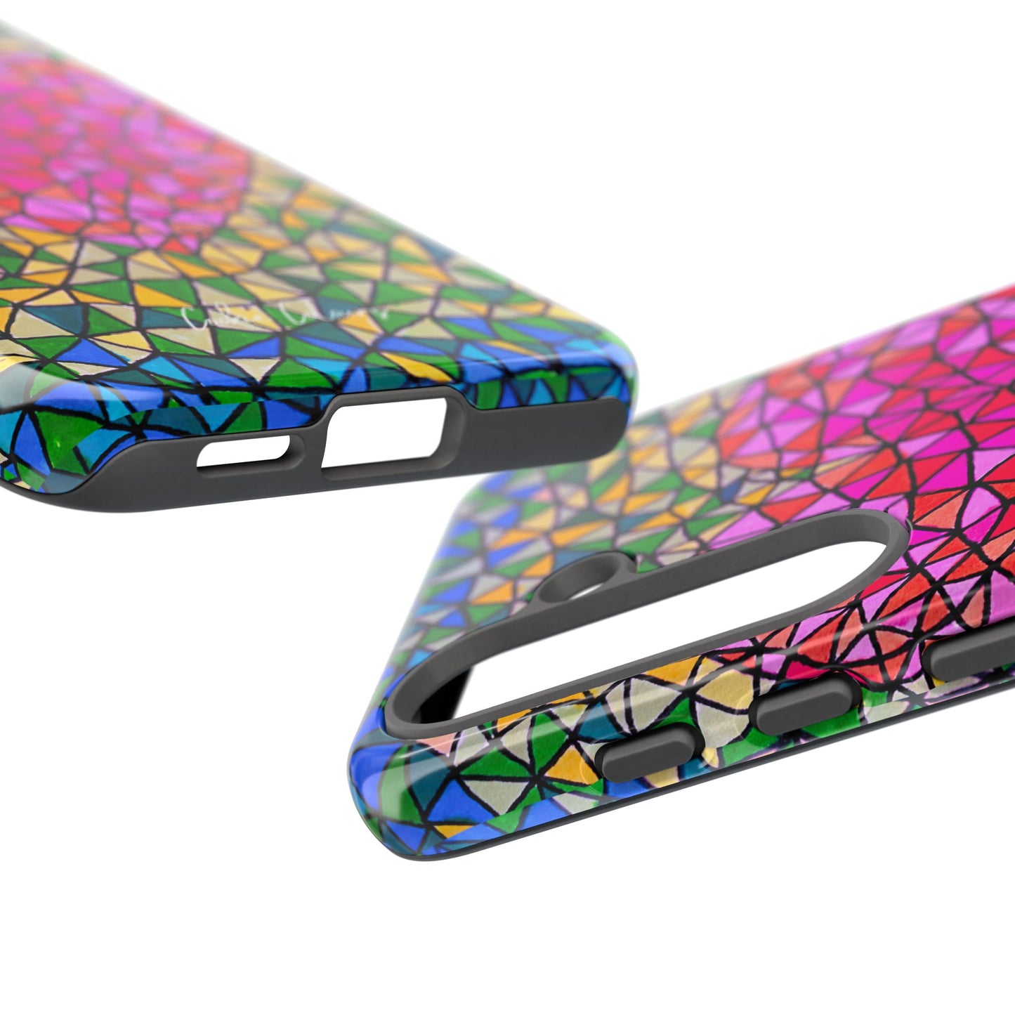 Corazón en llamas | Funda premium para teléfono