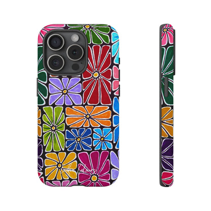 Boxed Bloom Burst | Premium Phone Case