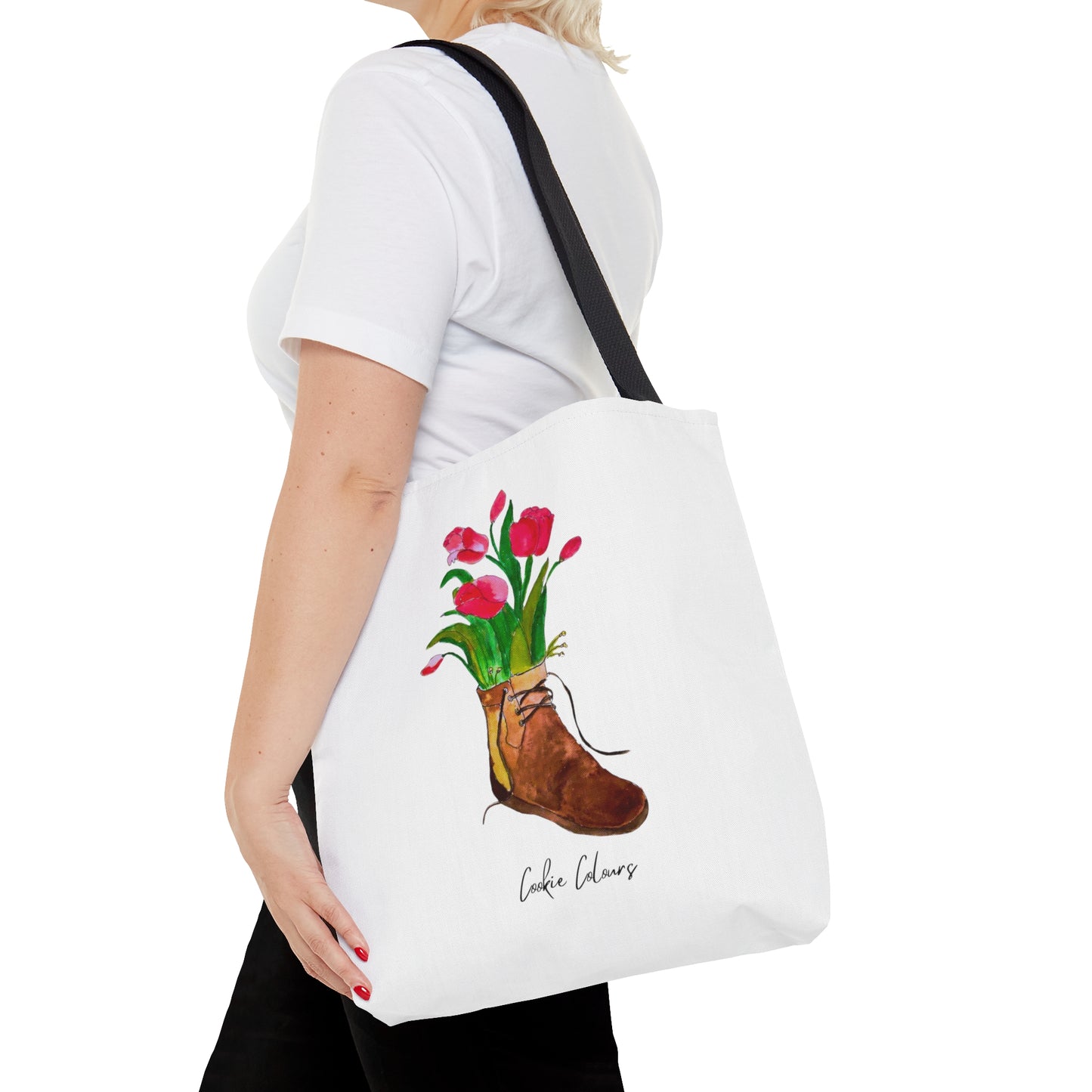 Flower Boot | Tote Bag