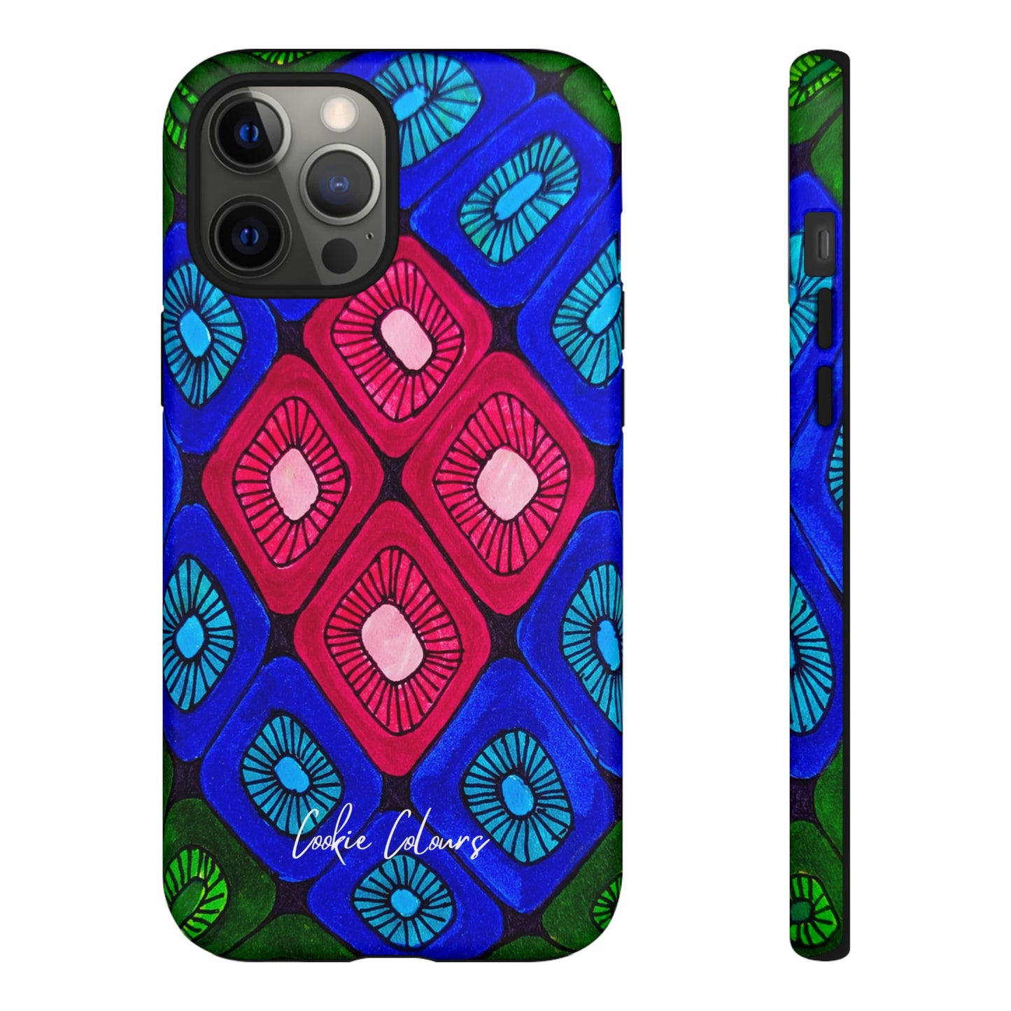 Regal Plumage Spiral | Premium Phone Case