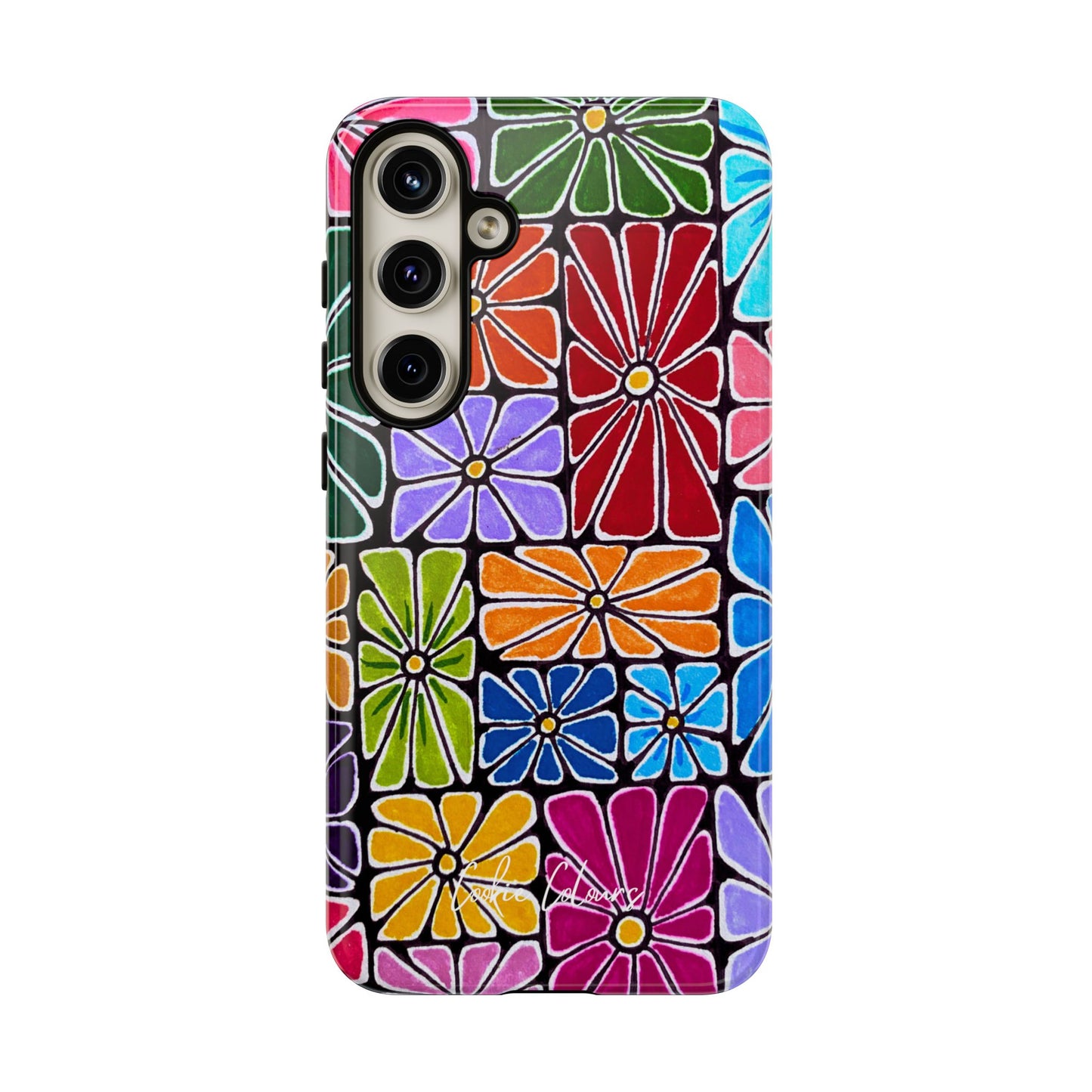 Boxed Bloom Burst | Premium Phone Case