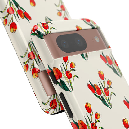 Red Tulips | Premium Phone Case