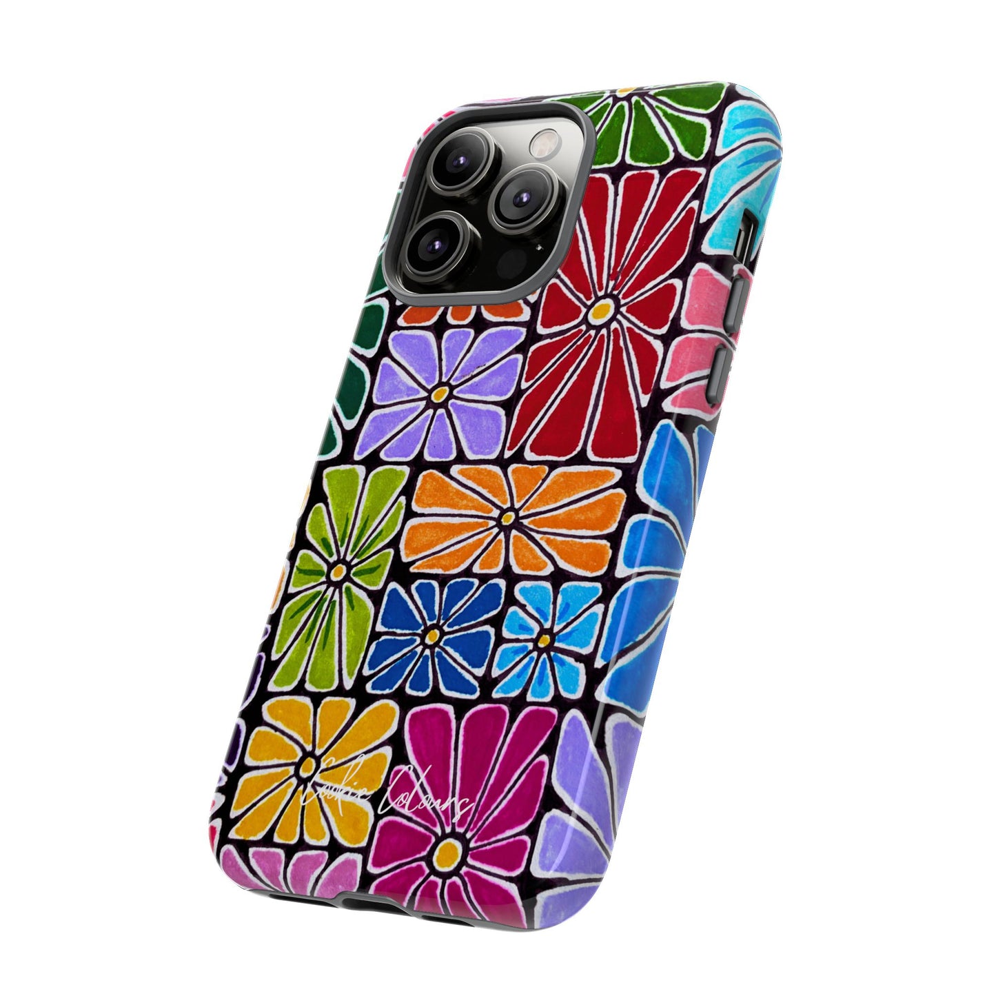 Boxed Bloom Burst | Premium Phone Case