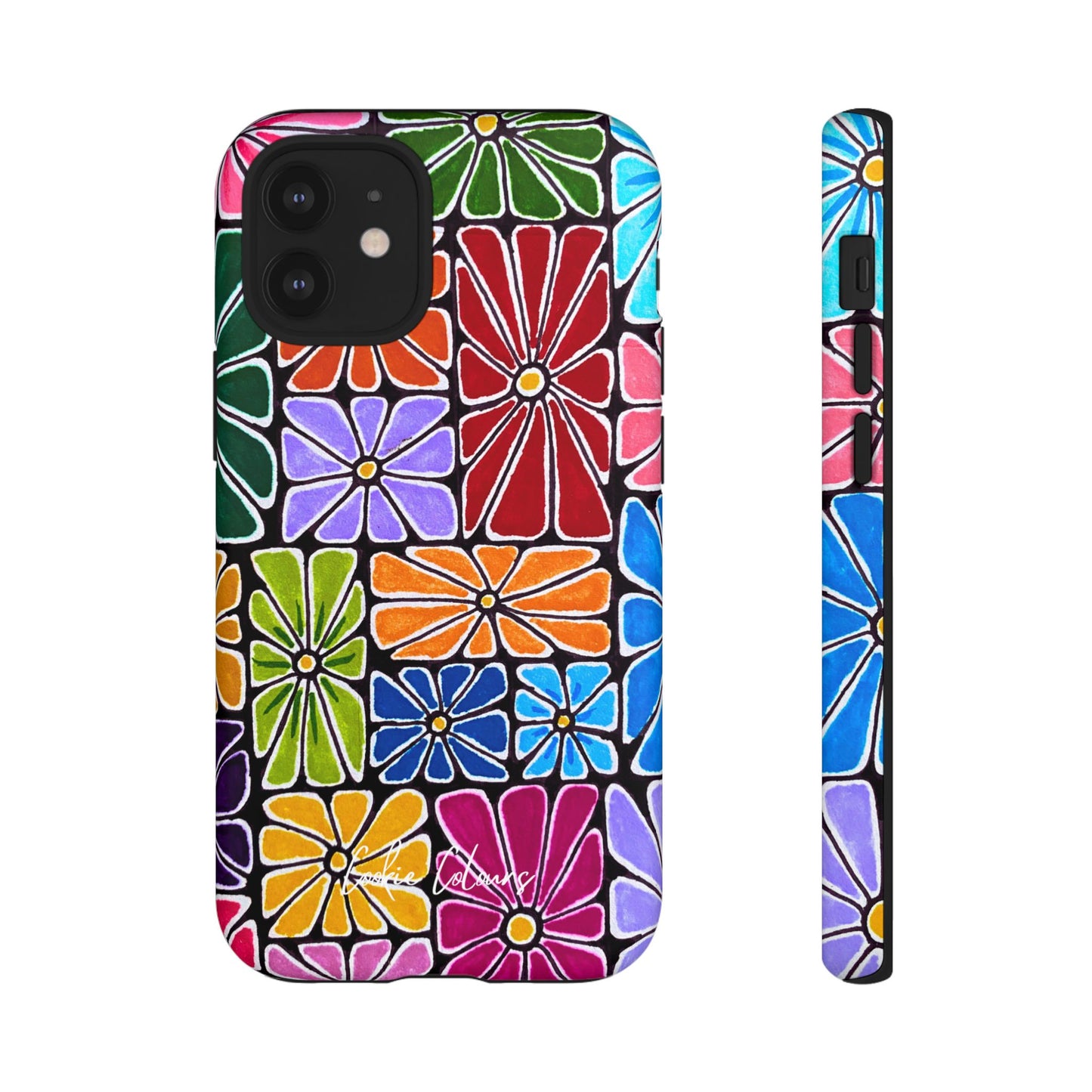 Boxed Bloom Burst | Premium Phone Case