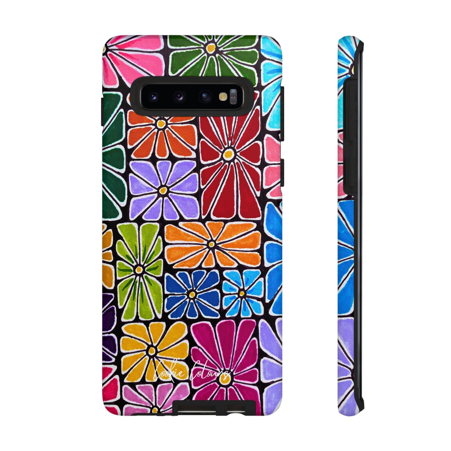 Boxed Bloom Burst | Premium Phone Case