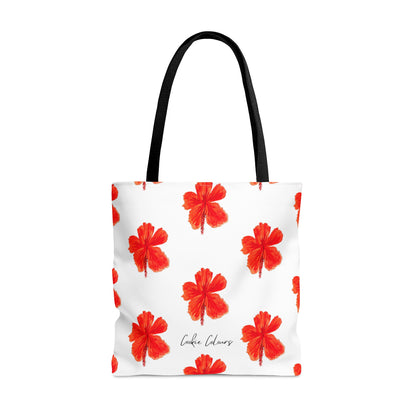 Red Hibiscus | Tote Bag