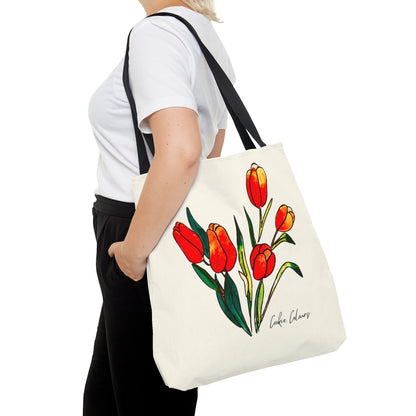 Red Tulips | Tote Bag