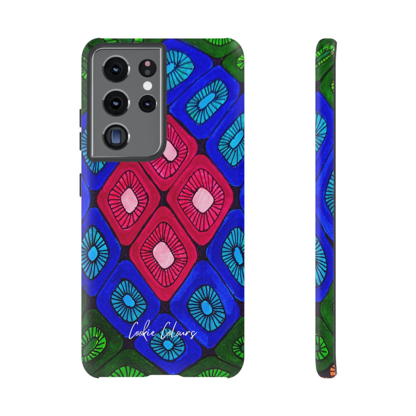 Regal Plumage Spiral | Premium Phone Case