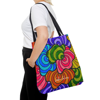 Regal Plumage Spiral | Tote Bag