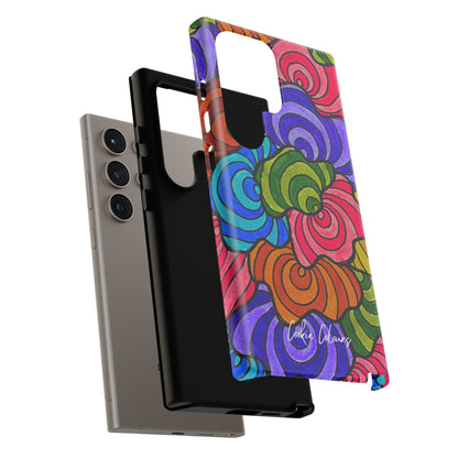 Spirals of Bloom | Premium Phone Case