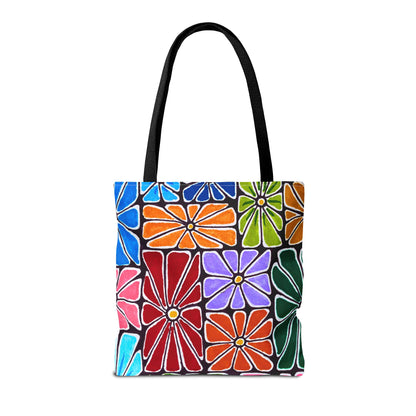 Boxed Bloom Burst | Tote Bag