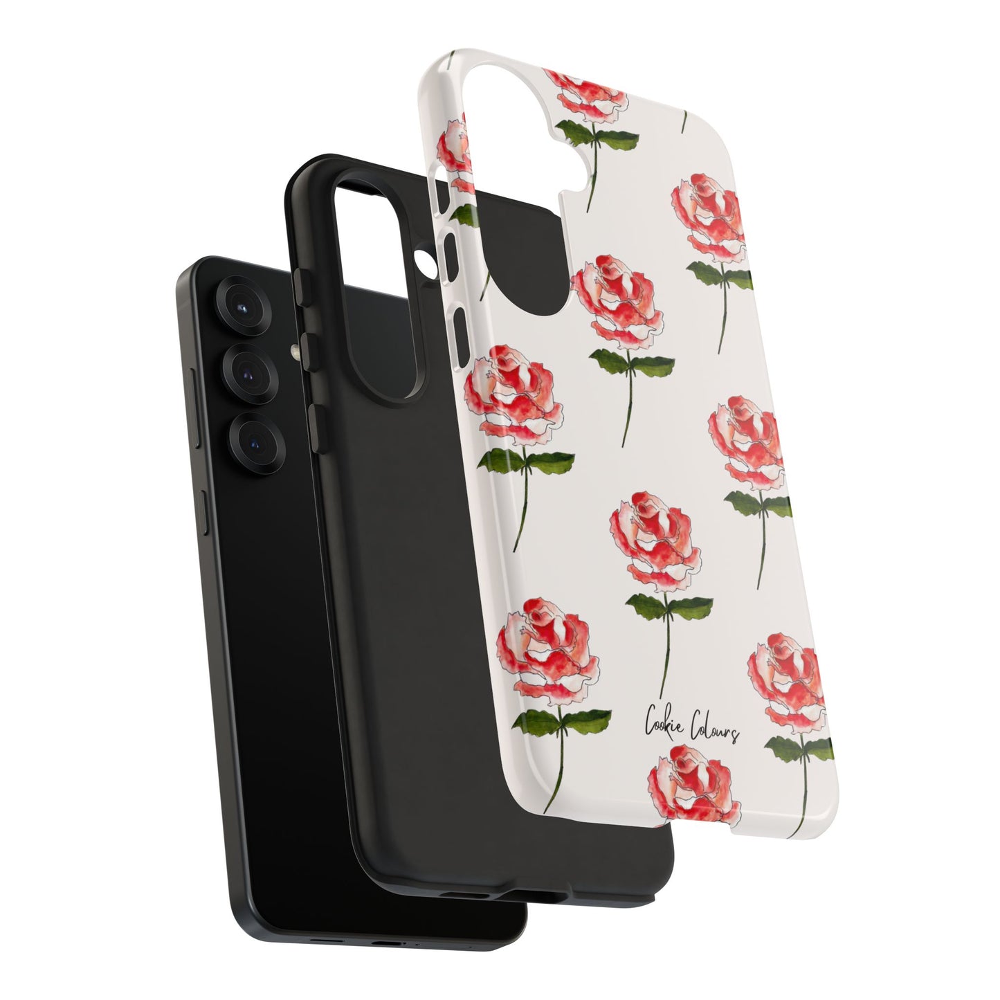 Rosa Rosa | Funda Premium para Teléfono