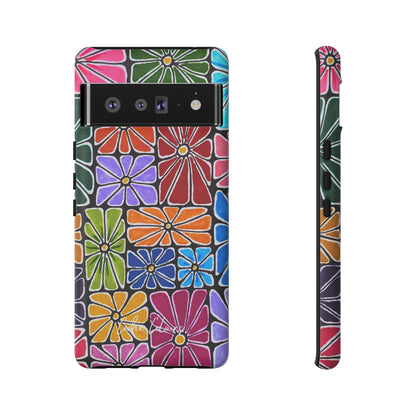 Boxed Bloom Burst | Premium Phone Case