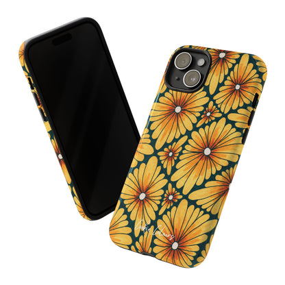 Golden Sunflowers | Premium Phone Case