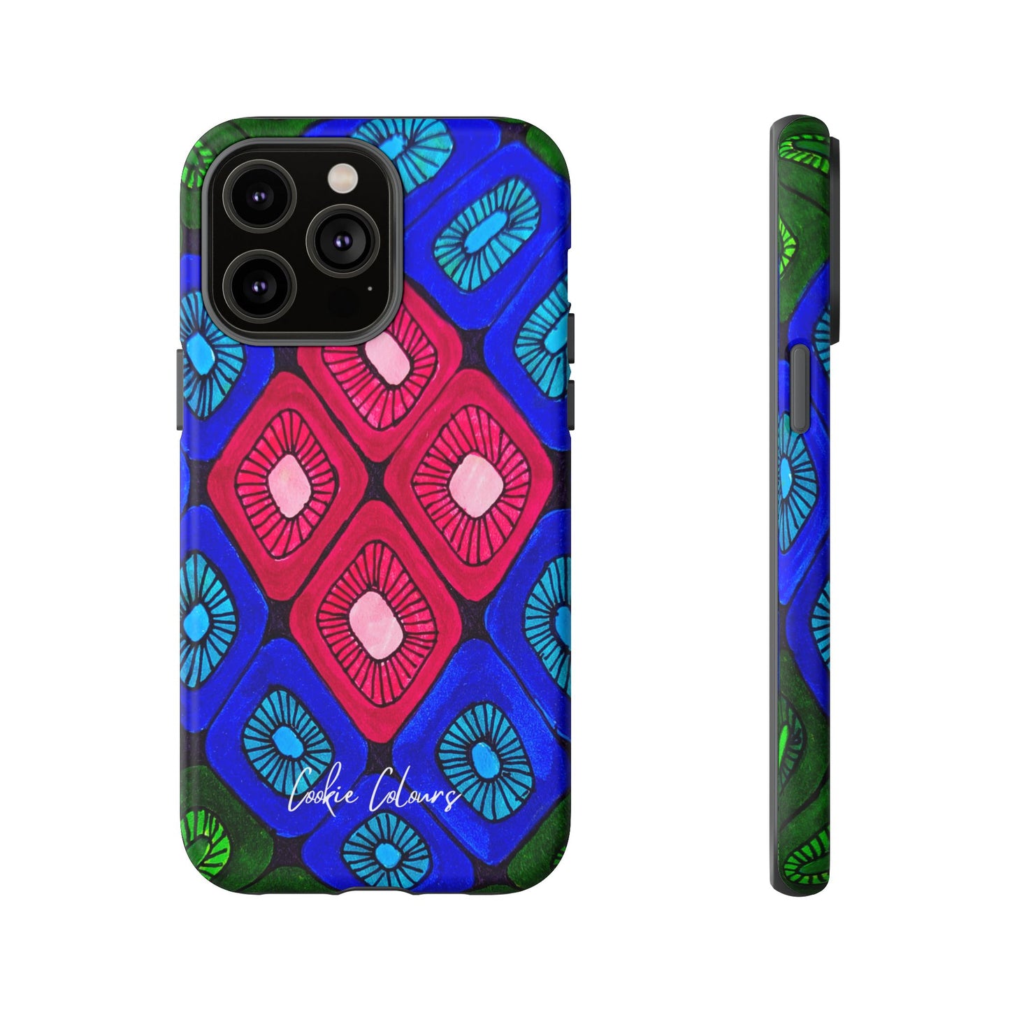 Regal Plumage Spiral | Premium Phone Case