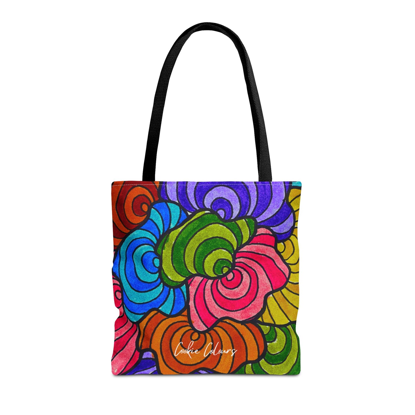 Regal Plumage Spiral | Tote Bag