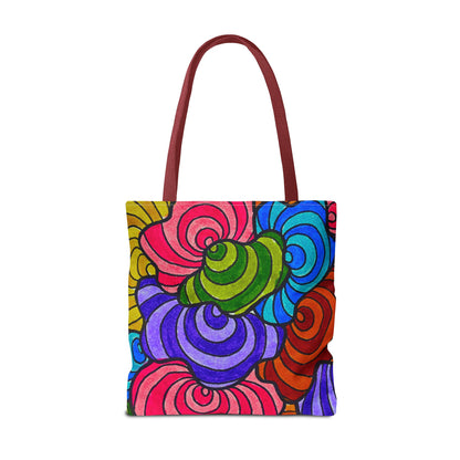 Regal Plumage Spiral | Tote Bag