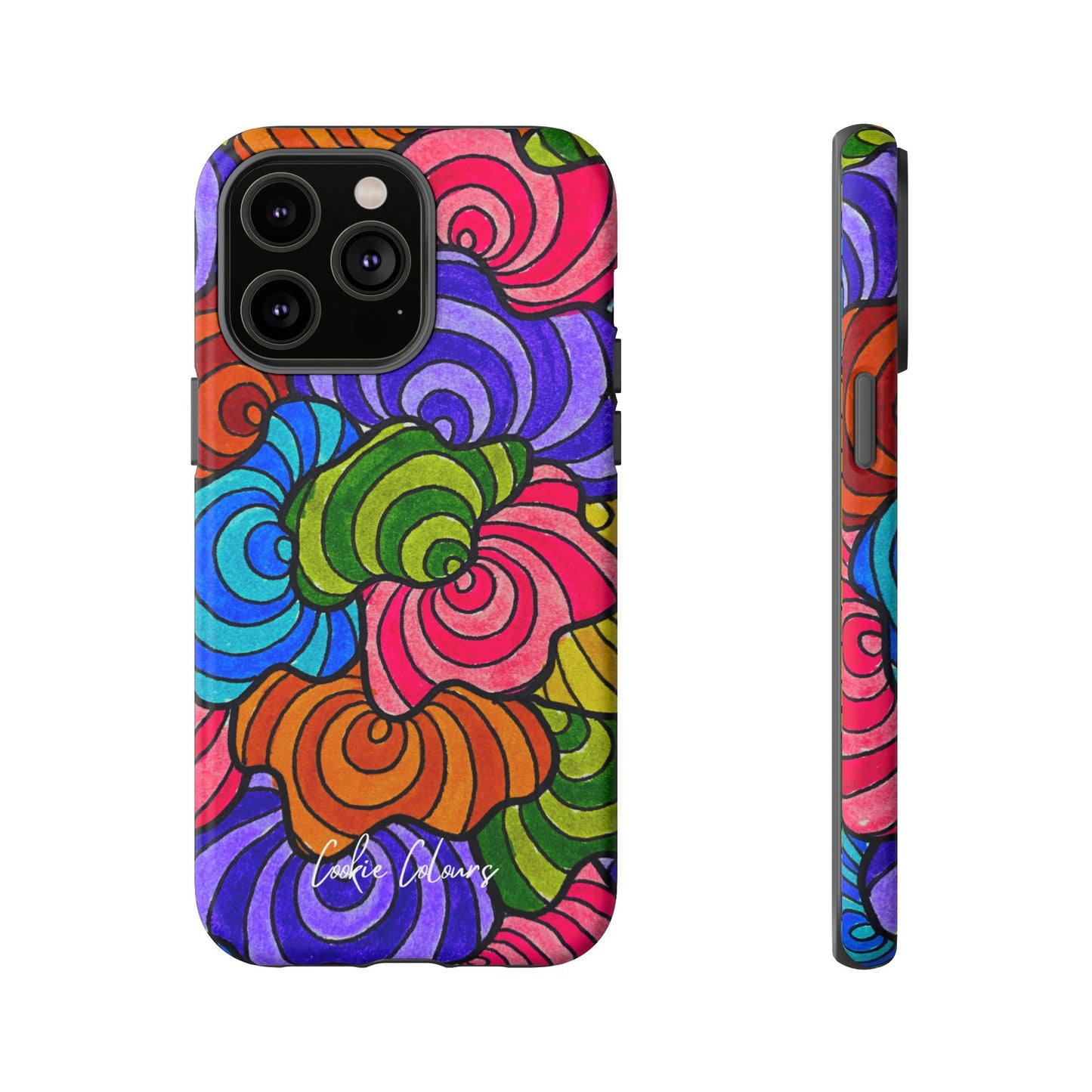 Spirals of Bloom | Premium Phone Case