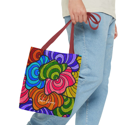 Regal Plumage Spiral | Tote Bag