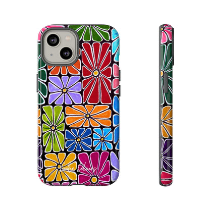 Boxed Bloom Burst | Premium Phone Case