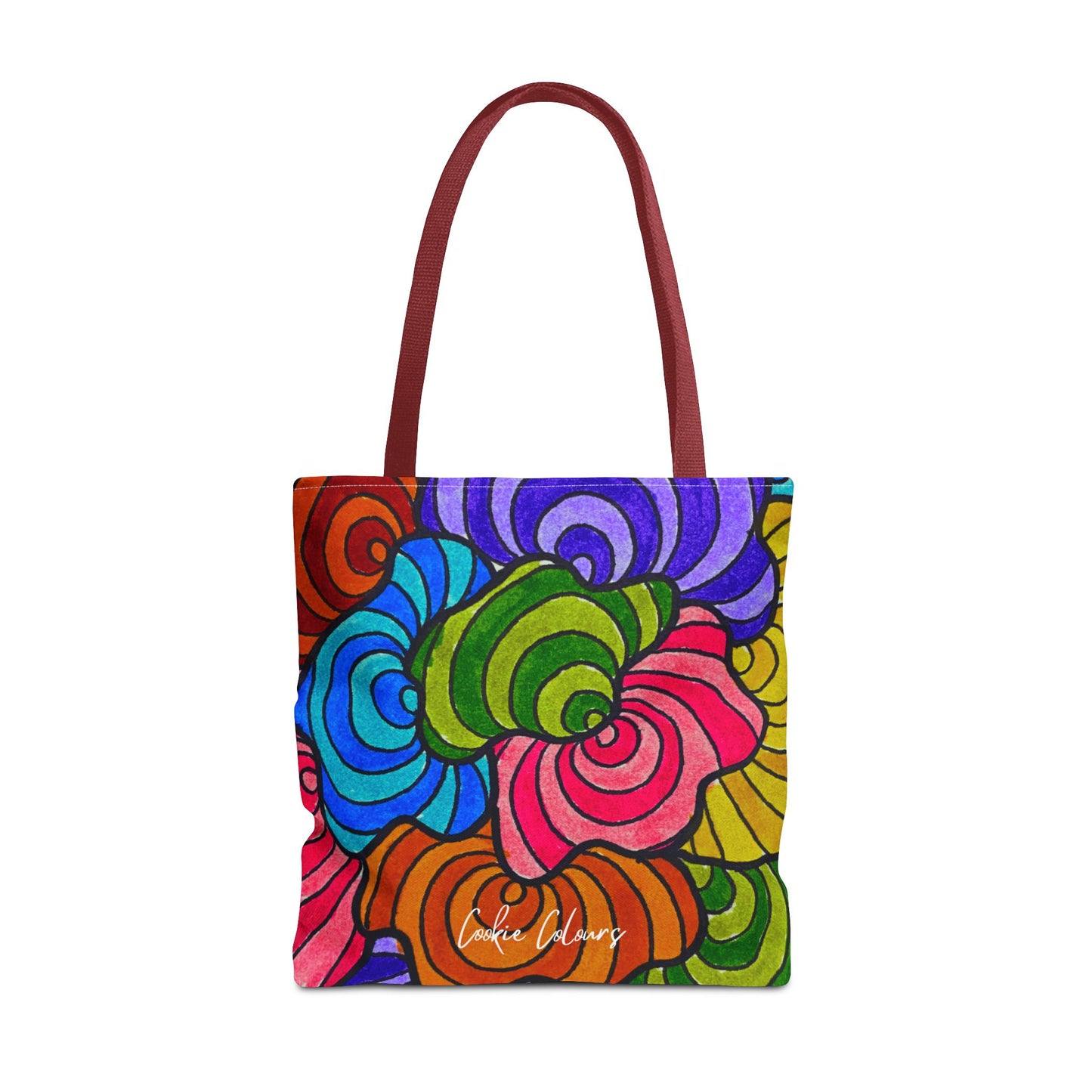 Regal Plumage Spiral | Tote Bag