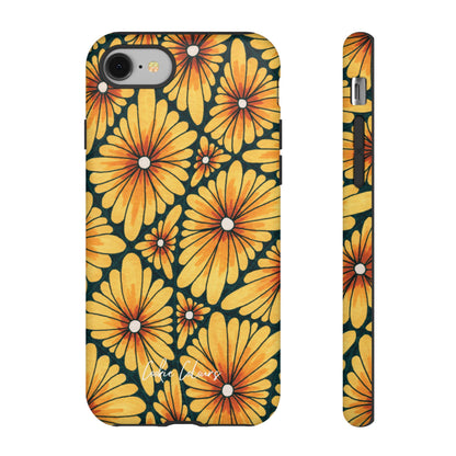 Golden Sunflowers | Premium Phone Case