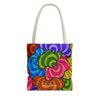 Regal Plumage Spiral | Tote Bag