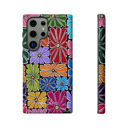 Boxed Bloom Burst | Premium Phone Case