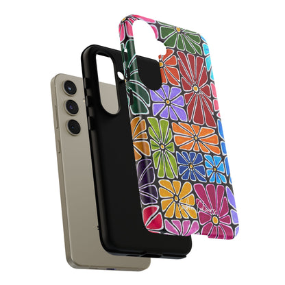 Boxed Bloom Burst | Premium Phone Case