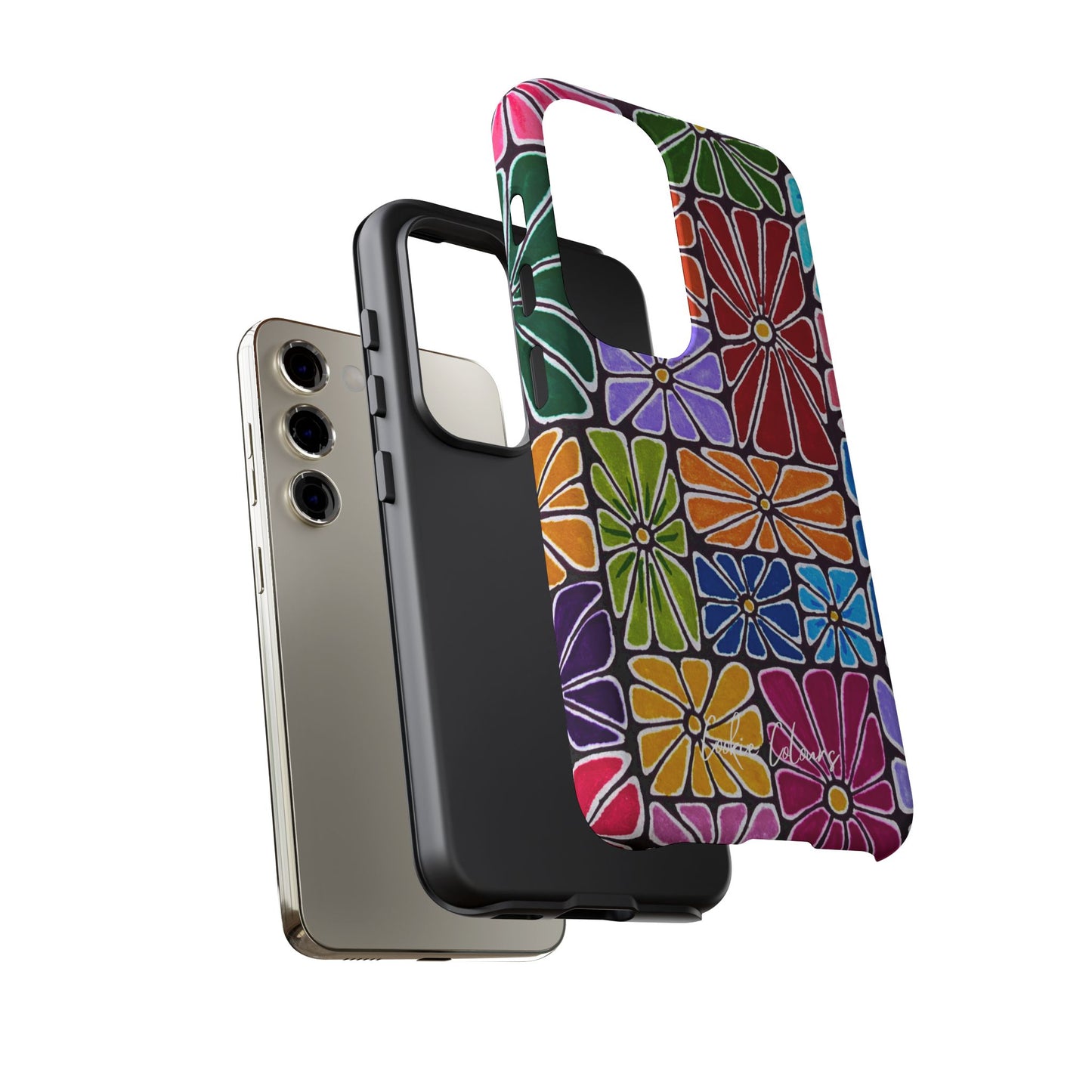 Boxed Bloom Burst | Premium Phone Case