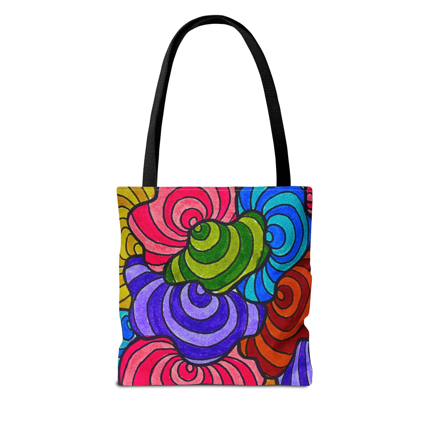 Regal Plumage Spiral | Tote Bag