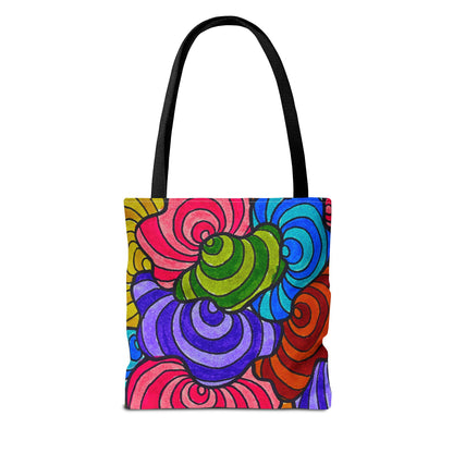 Regal Plumage Spiral | Tote Bag